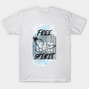 Free Spirit peace bird T-Shirt